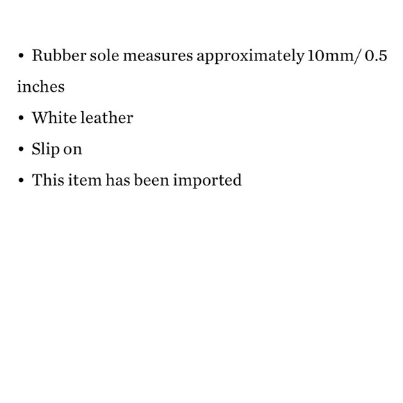 Porte & Paire White Backless Slip on Sneakers (exclusive to Net a Porter) - Picture 6 of 16